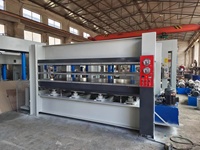 Presse à chaud hydraulique pour le travail du bois pour porte intérieure en contreplaqué