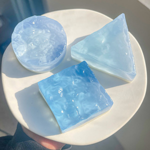 Nuevo transparente Ocean Wave Brick Squishy-Soft Jelly Texture Stress Relief Squeeze Toy Fidget Therapy Regalo para niños Adultos Party - Product Image 1