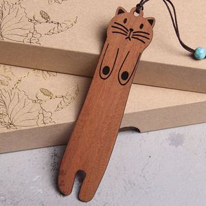 High Quality Rosewood <b>Bookmark</b> Cute Cats Custom Wood Crafts Eco-Friendly Classical - Product Image 2