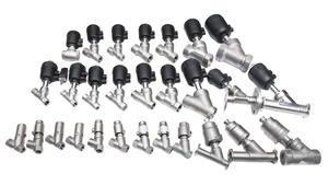 Vente de liquidation B2B COVNA, vanne à siège angulaire pneumatique à double action à deux voies, 1 pouce, en acier inoxydable, pour eau, air, vapeur - Product Image 6