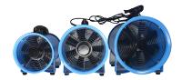 Ventilateur portatif en métal d'air utilitaire 10 pouces 1/2Hp ventilateurs de Ventilation d'air d'échappement axiaux industriels de grand cylindre