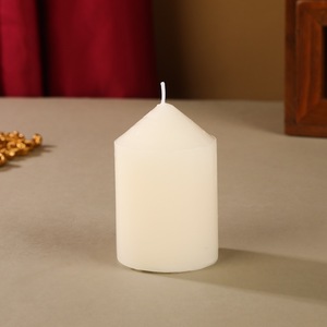 <span class=keywords><strong>Bougie</strong></span> <span class=keywords><strong>cylindrique</strong></span> <span class=keywords><strong>blanche</strong></span> ivoire européenne de différentes tailles pour hôtel de mariage Molly Glory, <span class=keywords><strong>bougie</strong></span> sans fumée - Product Image 6