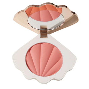 Private Label Rouge Makeup Contour Palette Face Glitter <strong>Aesthetic</strong> Shell Organic Pressed Highlighter <strong>Blush</strong> - Product Image 1