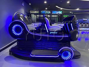 Simulateur de parc d'attractions numérique, simulateur de jeu VR, de réalité virtuelle, à six places, pour parc à thème - Product Image 5