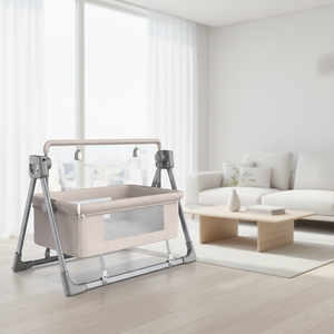 Cuna Portátil Multifuncional Moderna de Acero Inoxidable para Bebés, Uso en Dormitorio, Grado Hospitalario, Interior y Exterior, Venta al Por Mayor - Product Image 4
