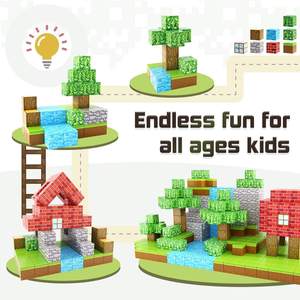Juguetes de Construcción Creativos STEM 3D Personalizados, Bloques Magnéticos de Plástico Resistentes, Juegos de Rompecabezas DIY, Conjuntos Educativos para Niños - Product Image 5