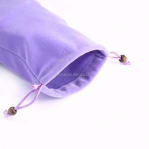 Nouvelle pochette en velours pour téléphone portable, recyclable, avec cordon de serrage - Product Image 6