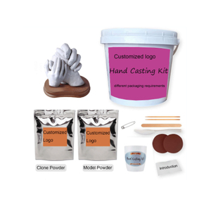 Poudre de <span class=keywords><strong>moulage</strong></span> à l'alginate à vente chaude, <span class=keywords><strong>kit</strong></span> de <span class=keywords><strong>moulage</strong></span> de la <span class=keywords><strong>main</strong></span> en 3D pour cadeau de <span class=keywords><strong>famille</strong></span> - Product Image 3