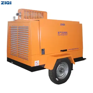 Beste Kwaliteit Draagbare Diesel Gas Schroef Compressor Voor Mijnbouw