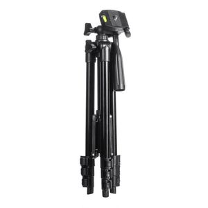 Trípode ajustable para transmisión en vivo, patas plegables de 4 secciones, de aleación de aluminio para DSLR y cámara Digital - Product Image 3