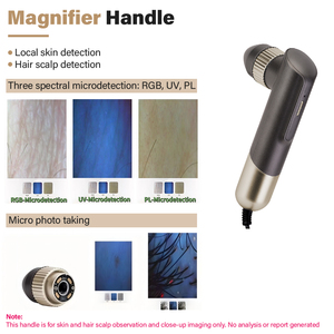 Novo Analisador de Pele Inteligente Portátil M17 com IA, Máquina de Análise Facial com 12 Idiomas, Detector de Couro Cabeludo Portátil - Product Image 5