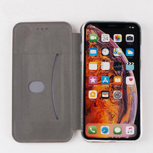 Étui en cuir PU à rabat avec porte-cartes, coque complète en Silicone pour <span class=keywords><strong>Samsung</strong></span> Galaxy <span class=keywords><strong>S8</strong></span>, S9 - Product Image 4