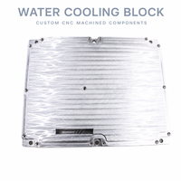 Radiateur en aluminium usiné CNC sur mesure de qualité industrielle, boîtier de dissipateur thermique de haute précision pour équipement de précision