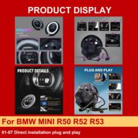 Phare scellé J ONE pour BMW MINI R50 R52 R53 2001-2007, kit de modernisation, paire gauche et droite