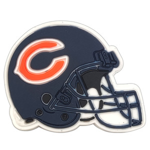 Дешевые шармы для регби, амулеты для американской футбольной команды, аксессуары, украшения для обувного магазина из ПВХ, идеи для украшений, шармы для обуви с медведями из Чикаго - Product Image 2