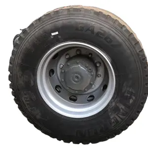 Brand new 10tyre howo dump truck spare parts 12tyre dump tipper truck tires for Howo