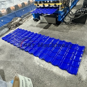 2024 tốt nhất thép mạ kẽm tấm men đúc máy lợp ngói cuộn hình thành với động cơ mang động cơ-tường sử dụng mô hình - Product Image 5