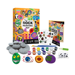 <span class=keywords><strong>River</strong></span> Steen Schilderij Kit Voor Kinderen Kunstambachten Educatieve Rock Painting Kit