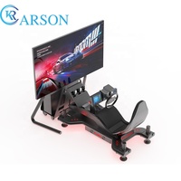 Cabina de Simulador de Carreras F1 de Alta Calidad con 4 Grados de Libertad, Máquina de Juego de Conducción VR, Material de PC para Carreras y Simulación de Movimiento
