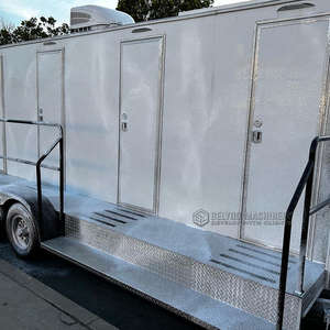 Équipements de toilettes de luxe haut de gamme pour les occasions spéciales Remorque de salle de douche Elevate Comfort avec remorque de salle de bain portable - Product Image 2