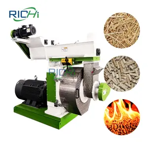 Machine à granulés de tige de tournesol de chêne blanc de tige de son de blé robuste de 2 à 3 t/h à vendre