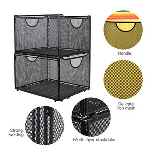 1 paket siyah Metal örgü dosya tutucu dosyalama kutusu ve klasör organizatör ofis malzemeleri ve mektuplar için danışma depolama - Product Image 2