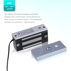 60kg 12v/24V Mini Magnetic Lock Cabinet Lock For Access Control System