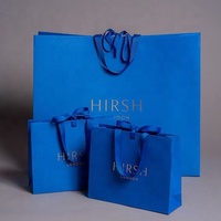 Bolsa de Papel de Regalo de Lujo con Asa de Listón, Personalizada con Logotipo Impreso, Diseño Único de Fábrica, Alta Calidad