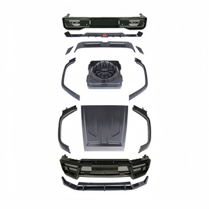 Convient pour la mise à niveau du modèle de la <span class=keywords><strong>Mercedes</strong></span>-Benz Classe <span class=keywords><strong>G</strong></span> <span class=keywords><strong>AMG</strong></span> G63 avec un ensemble complet de kit carrosserie - Product Image 1