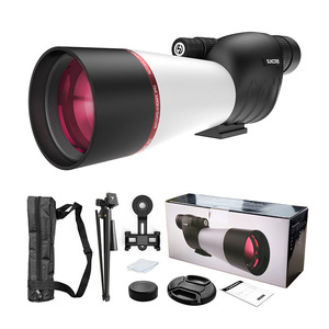 Suncore Monocular Telescope 25-75x60 Red Ring Optics Outdoor Birdwatching - Product Image 1