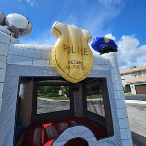 <span class=keywords><strong>Maison</strong></span> sautante gonflable combinée de rebond de château de commissariat de police commercial de PVC <span class=keywords><strong>grande</strong></span> avec la glissière d'eau <span class=keywords><strong>pour</strong></span> la <span class=keywords><strong>location</strong></span> de partie - Product Image 6