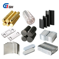 Magnet Neodymium Segmen Lengkung Tanah Jarang Khusus Bentuk Trapesium/Segitiga/Baji/Setengah Cincin/ dan Segmen Tidak Beraturan Magnet Permanen