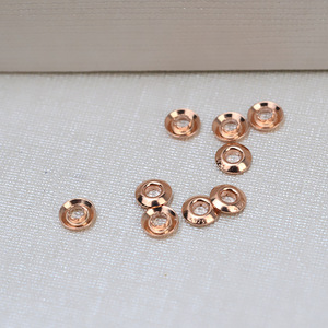 10 paires d'accessoires en argent S925 pour la création de bijoux - Connecteurs de perles - Patchs de connexion - Entretoises à trou traversant - Apprêts pour bijoux - 1541 - Product Image 4