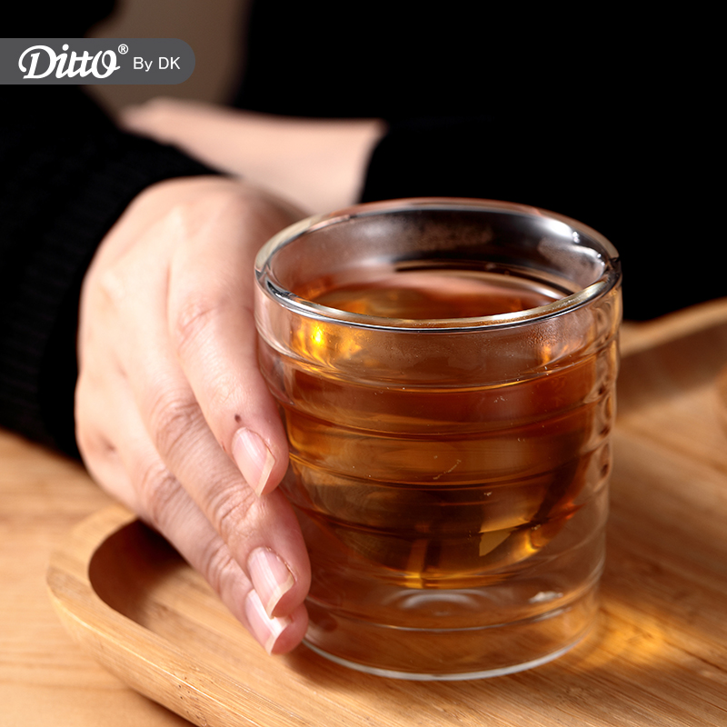 Высококачественный многоразовый стакан с двойными стенками, чашка для чая, пивной стакан, Экологически чистая стеклянная чашка для чая, кофе, чашка для эспрессо, питьевая