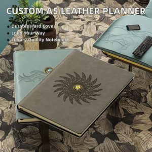 Fournitures de bureau personnalisées de haute qualité, faible MOQ, vente en gros, conception de logo personnalisé, tampon OEM, couverture de papier A5, couture à fil NEXXGEN - Product Image 2