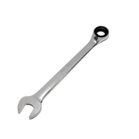 Jeu de clés mixtes à cliquet réversibles professionnelles 72 dents Cr-V 1-1/8 po en acier chromé pour réparation industrielle OEM