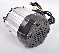 Moteur à aimants permanents à courant continu différentiel central 60v 72v 1800w pour tricycle