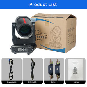 Nuevo Sistema <span class=keywords><strong>de</strong></span> Iluminación Profesional para Escenarios Hengyu LED 295W Dmx512 2025, Luces Móviles para Discotecas, Bares, Iglesias y Eventos en Vivo - Product Image 6