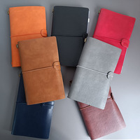 Quotidien Multi Fonction Économie Classique Budget Planificateur Enveloppe Vintage En Cuir Journal Cahier Journal Impression Cahier Personnalisé