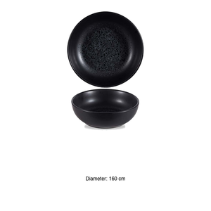 Churchill Shades Zccawb61 Bol Rond Profond Noir 16 cm - Product Image 3