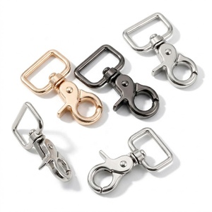 50mm 58mm heavy-duty zinc alloy swivel spring buckle, durable metal carabiner, suitable for dog leashes and bag <b>hardware</b> - Product Image 2