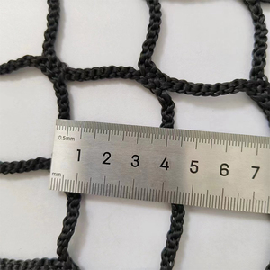 Filet de <span class=keywords><strong>sport</strong></span> en nylon noir de haute qualité 35x35mm pour entraînement de cricket, filet de toit pour football, filet de protection en nylon pour golf - Product Image 1