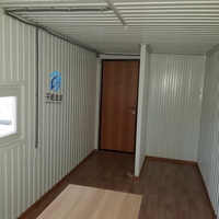 Maison conteneur moderne en kit, unité modulaire préfabriquée directement de l'usine avec structure en acier galvanisé pour bureau, hôtel, camping