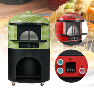 Équipement de boulangerie Four à pizza napolitain Four à pizza portable avec armoire - Product Image 1