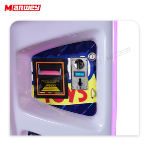 Vente en gros de grues à prix cadeaux Centre de jeux commercial Machine à griffes pour poupées en peluche à monnayeur commerciale - Product Image 6