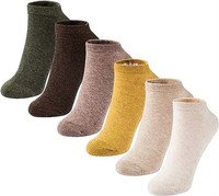 Chaussettes basses en coton pour femmes avec logo personnalisé, motif lettres, respirantes, écologiques, pour un usage quotidien en été, douces, couleurs personnalisées