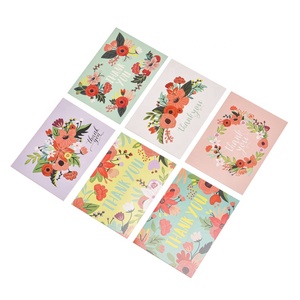 Tùy chỉnh sang trọng Thiệp mời đám cưới Matte cán và in offset trên kraft và giấy tráng trống thiết kế lời chào - Product Image 6