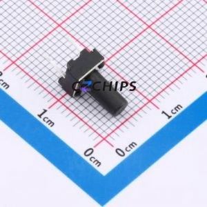 TSA06154-105B332BA Tactile Switch Through hole Component (THT),6.1x6.1mm Switch Single Pole Single Throw Round Button 1.8N 6.1mm - Product Image 1