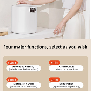 Portable Automatic 7L Baby <b>Mini</b> All-In-One Washer/Dryer With Plastic Housing Front Loading 7L Digital <b>Mini</b> <b>Washing</b> <b>Machine</b> Autom - Product Image 3
