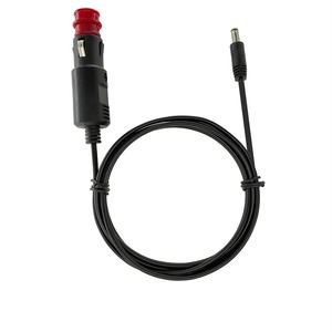 Cabo Adaptador DC 5.5mm Personalizado 18AWG de Cobre Estanhado para Isqueiro, 2M com Isolamento em PVC para Geladeiras Automotivas e Eletrodomésticos - Product Image 5